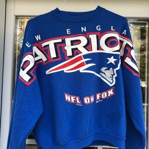 VINTAGE  1997 New England Patriots Crewneck